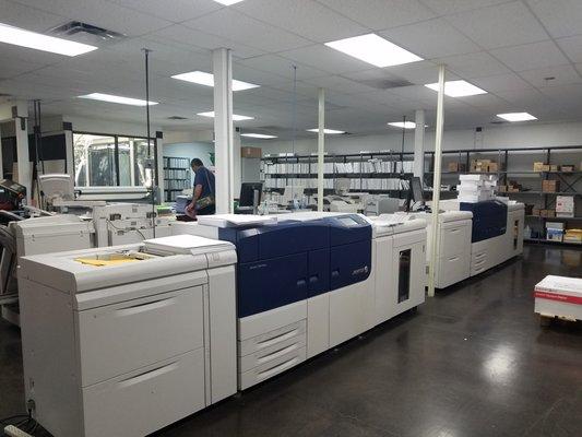 XEROX COLOR COPIERS AND BOOKLET MAKERS