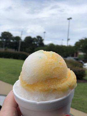 Mango and coconut