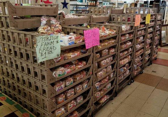 Pepperidge Farm Bread is always $1.25 a loaf, and if you buy 3 you get a 4th one free!