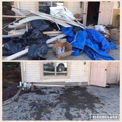 A Cleanup for one of our return customers. This particular customer has used our services over 20 times!