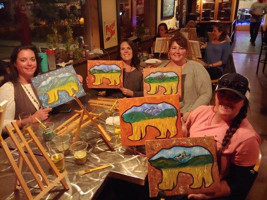 Teton Paint & Sip