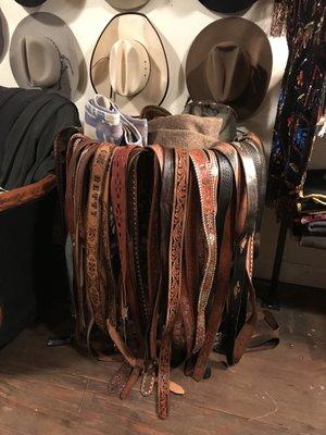 Tons of belts