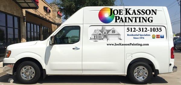 Honk if you see Joe in his new van!  Thanks Signs Express!