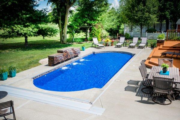 In-ground Pools ,Spas and Water Features