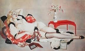 Alberto Vargas fleurs du mal