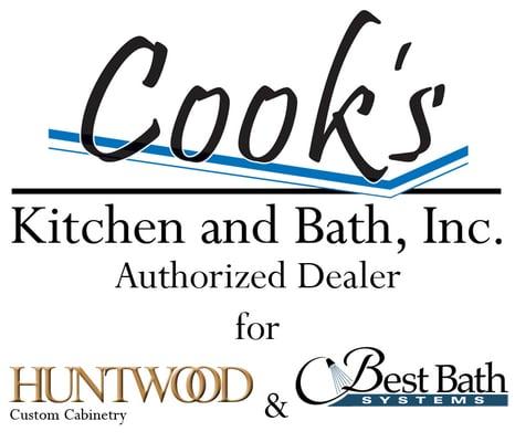 Authorized dealers for Huntwood Custom Cabinetry, and Best Bath Systems