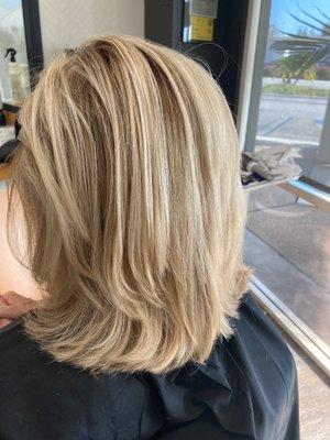 Multi colored ash blonde