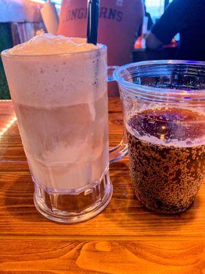 Root Beer float (non alcoholic)