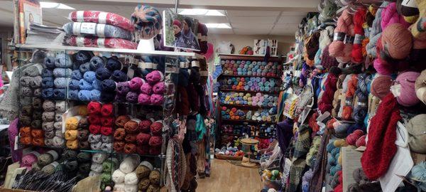 Stocked to the brim with Quality natural fiber yarns