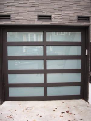 Custom Garage Door: Hand-built by Jack himself!