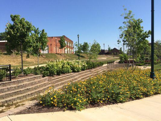 Founder's Park Downtown Johnson City, Tennessee