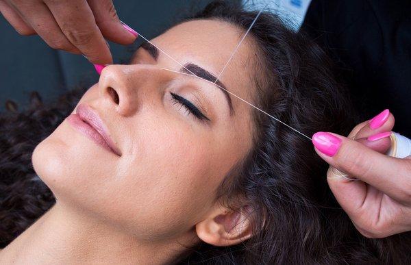 Eyebrow Threading