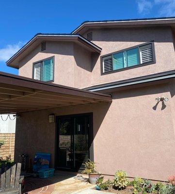 Upgraded this home using Anlin windows that has solar tint technology and helps combat heat! Homeowners are stocked to save on cooling costs