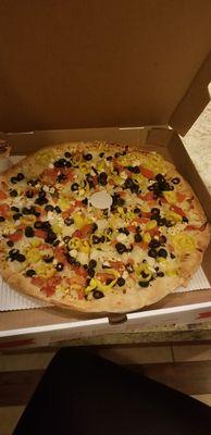 Mediterranean Pizza