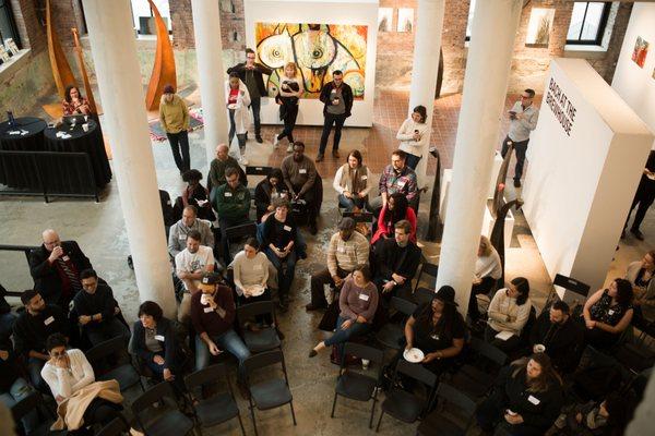 Free morning event presented by 'Creative Mornings' - Oct 2018