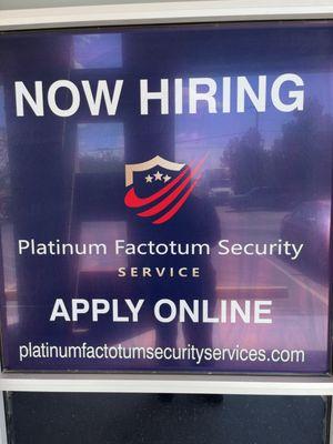 Platinum Factotum Security Services