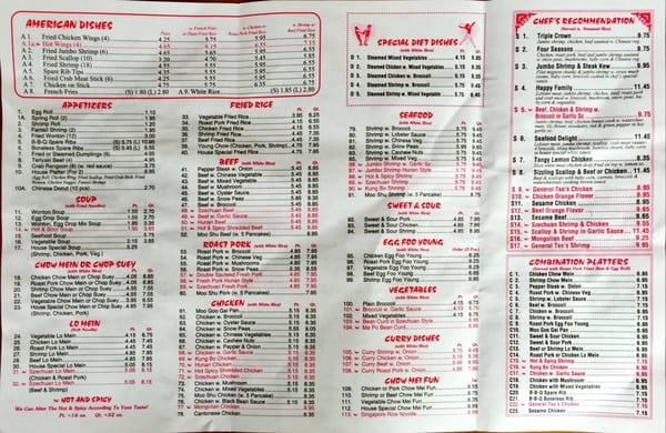 Menu (Back)