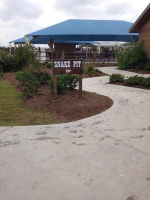 Signage at Typhoon Texas