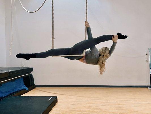 This is me in Kansas City aerial arts