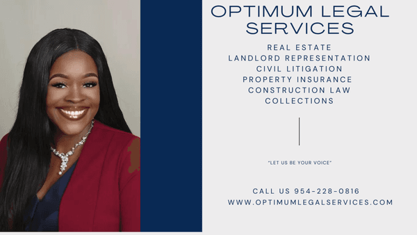 Real Estate Law
Landlord Representation
Property Damage
Property Insurance 
Construction Law
Collections Law