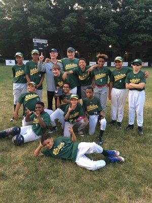 11 wins in a row, Best team record in 17 years .. Heading to the league Championship .... go A's