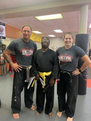 Earning Yellow Belt