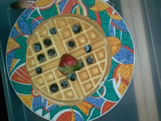 Our Belgium Waffle