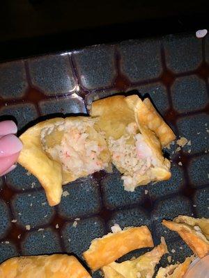 Crab rangoons