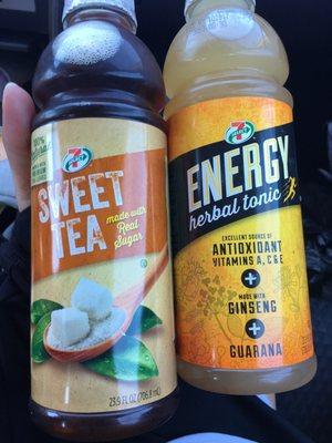 7-11 now has their own set of iced tea flavors. This is 2 of many others.