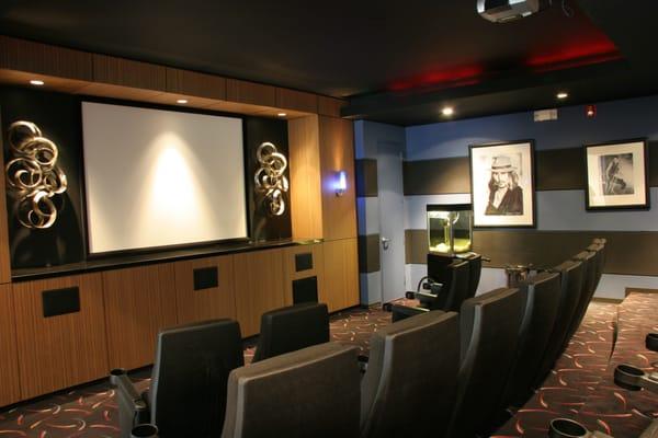 Movie theater for Resident