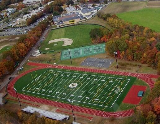 Bishop Hendricken Catholic High School Warwick RI - campus