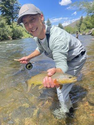 Beautiful Beaver Creek fly fishing scenery