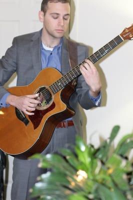 Aaron played at my party and he was GREAT! I will recommend him to anyone!