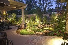 Outdoor lighting provides an outdoor living area in the evening as well as security for your home.