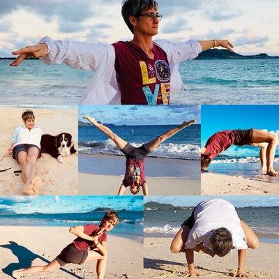 Dr. D on Xmas enjoyment my Xmas 2017 with yoga at the beach