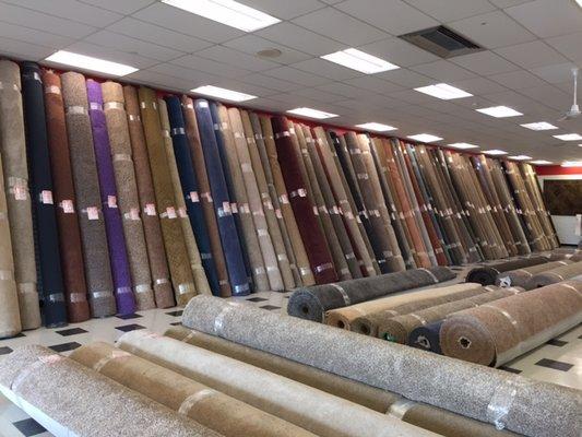 Custom area rugs can be made from any of our remnants to warm up those hardwood floors