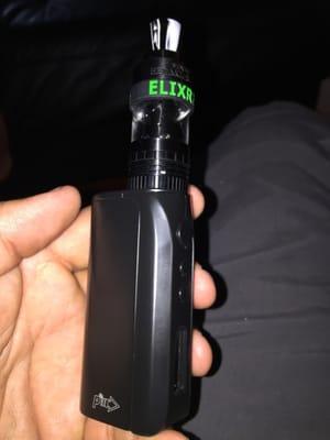 iPV d2 with Sense Herakles Tank and Elixrz in house cloud sauce(Calypso) good stuff!!