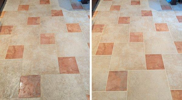 Can't seem to get that grout looking clean? Badger Carpet Care can get your tile & grout looking like new keep it protected.