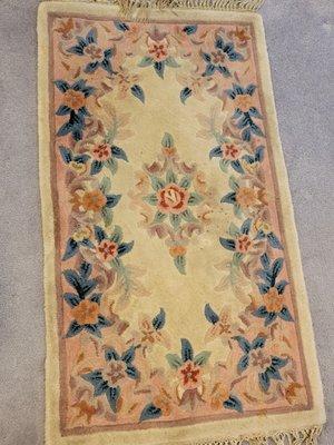 Removed stains from Oriental rug