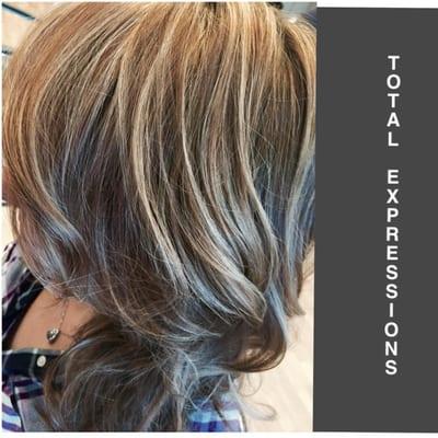 Done by master stylist and colorist Rosanne! 201-955-2966