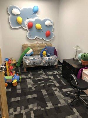 Kids waiting area