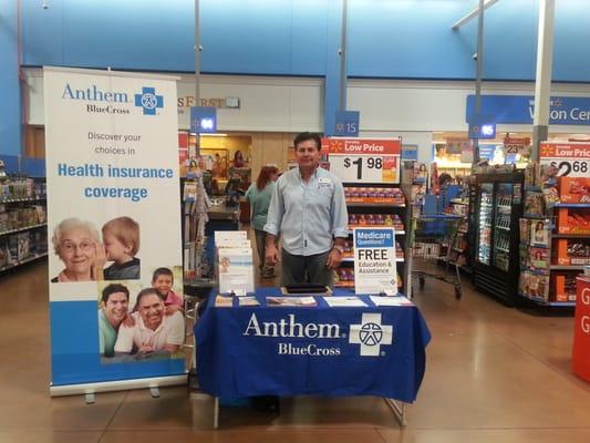 Agent Maldonado representing Anthem Blue Cross