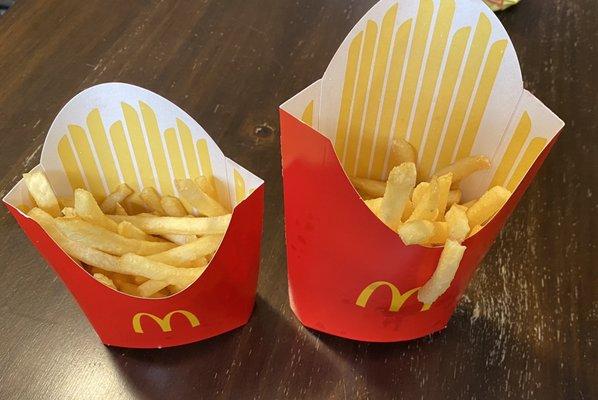 The long-awaited fries