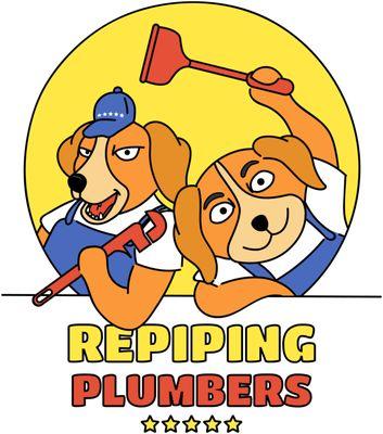 RePiping Plumbers Logo, Glendale, AZ