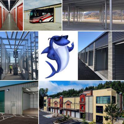 Different types of Self Storage construction.