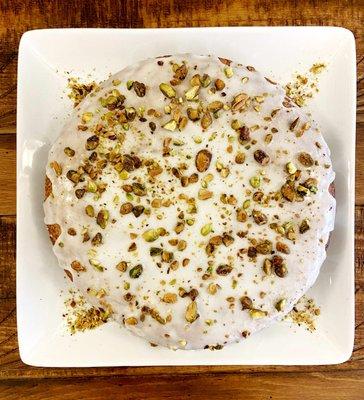 Persian Love Cake with Cardamom & Rose Water