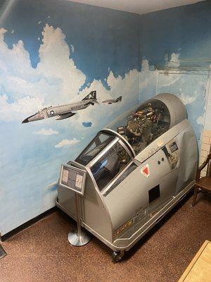 Old flight simulator