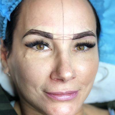 Before microblading