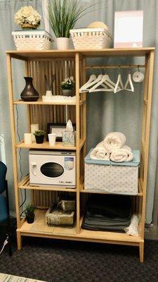 Zen Stand with Towels, aromatherapy and more!