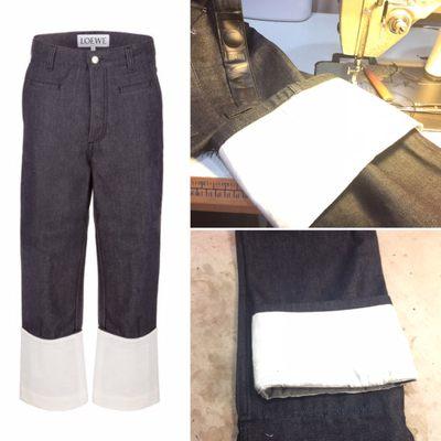 LOEWE Fisherman Jeans (shorten-reattach hem) $55